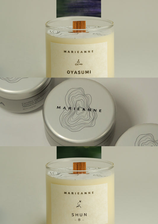 CANDLE SET - SPRING-